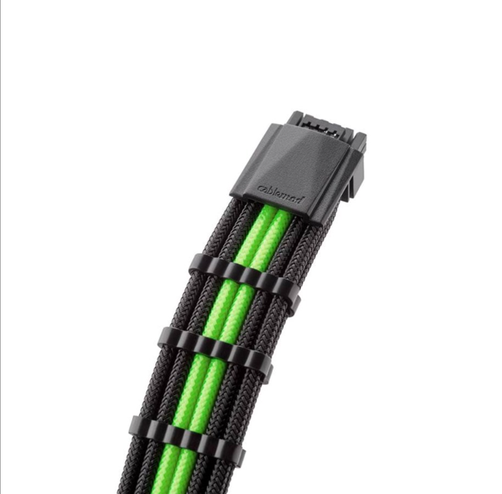 CableMod RT-Series Pro ModMesh 12VHPWR Dual Cable - Black and Green