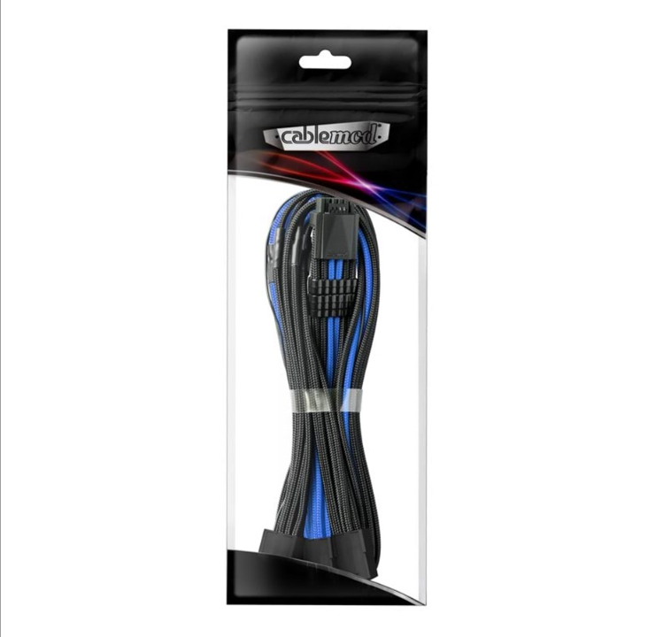 CableMod Pro ModMesh 12VHPWR to 3x PCI-e Cable - 45cm Black and Blue