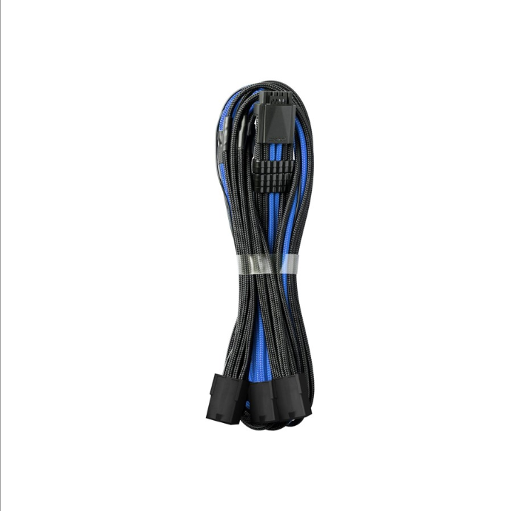 CableMod Pro ModMesh 12VHPWR to 3x PCI-e Cable - 45cm Black and Blue