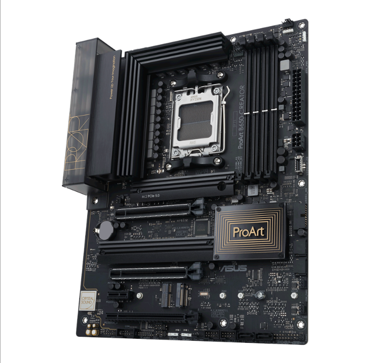 اللوحة الأم ASUS ProArt B650-CREATOR - AMD B650 - مقبس AMD AM5 - ذاكرة الوصول العشوائي DDR5 - ATX