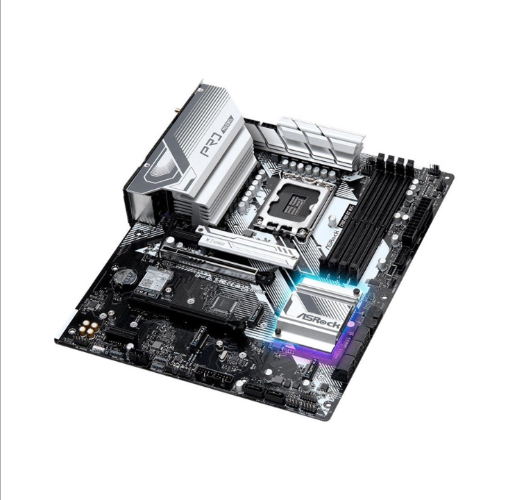 ASRock Z790 Pro RS WiFi Motherboard - Intel Z790 - Intel LGA1700 socket - DDR5 RAM - ATX