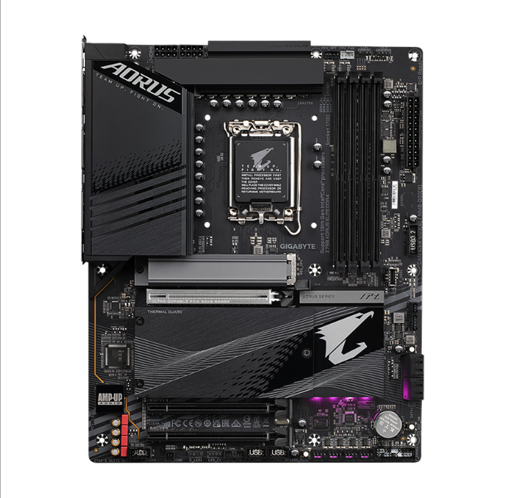 اللوحة الأم GIGABYTE Z790 AORUS ELITE DDR4 - Intel Z790 - مقبس Intel LGA1700 - ذاكرة الوصول العشوائي DDR4 - ATX