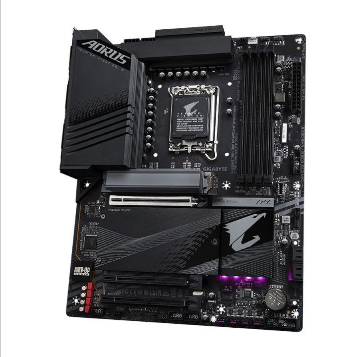 اللوحة الأم GIGABYTE Z790 AORUS ELITE DDR4 - Intel Z790 - مقبس Intel LGA1700 - ذاكرة الوصول العشوائي DDR4 - ATX