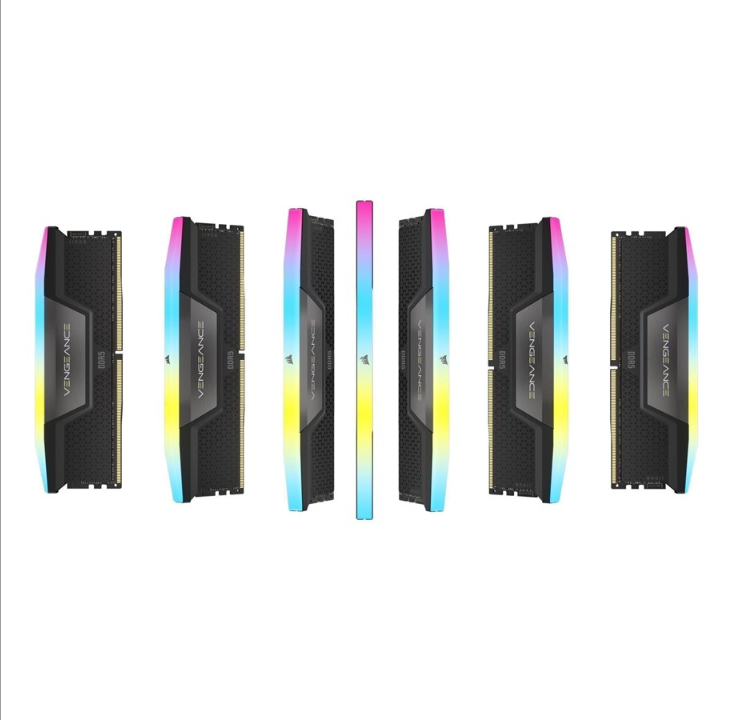 Corsair Vengeance RGB DDR5-6800 - 32GB - CL40 - Dual Channel (2 pcs) - Intel XMP - Black with RGB