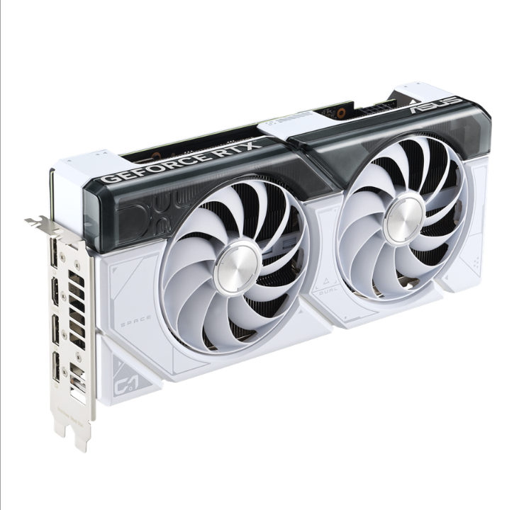 ASUS GeForce RTX 4070 DUAL OC White - 12GB GDDR6X RAM - Graphics card