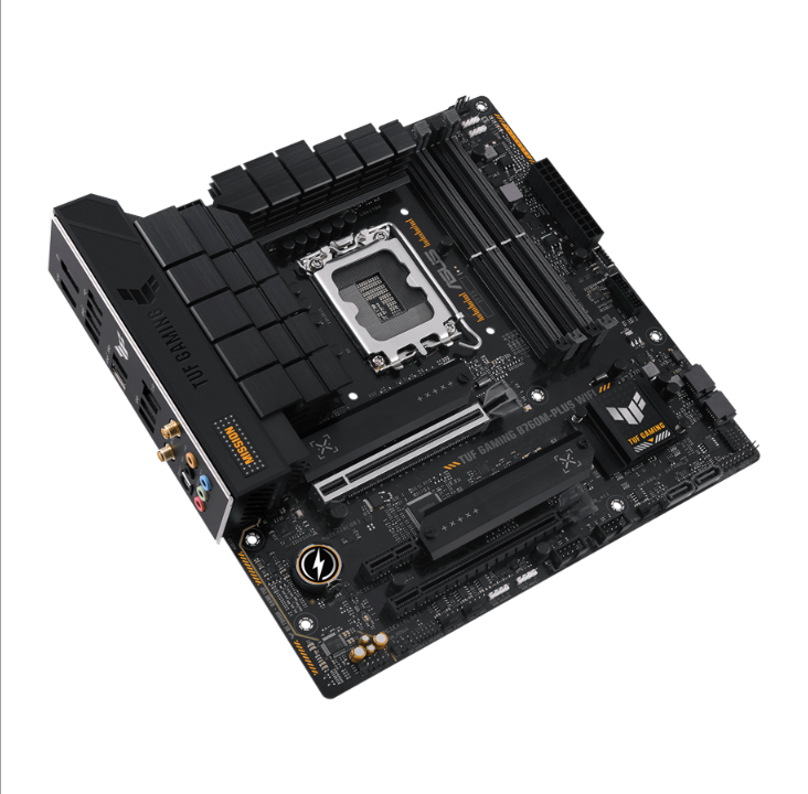 ASUS TUF GAMING B760M-PLUS WIFI Motherboard - Intel B760 - Intel LGA1700 socket - DDR5 RAM - Micro-ATX