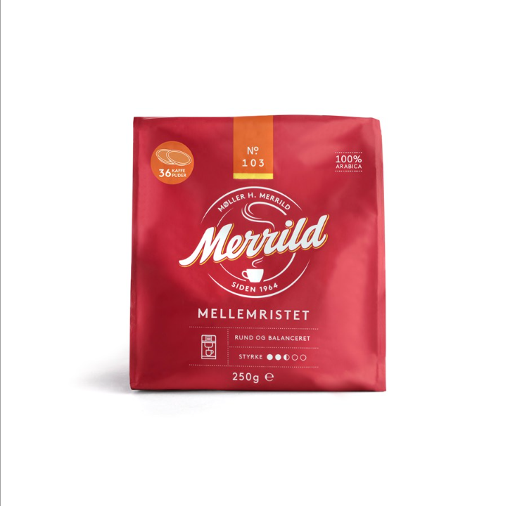 Merrild Medium roast 36 pods