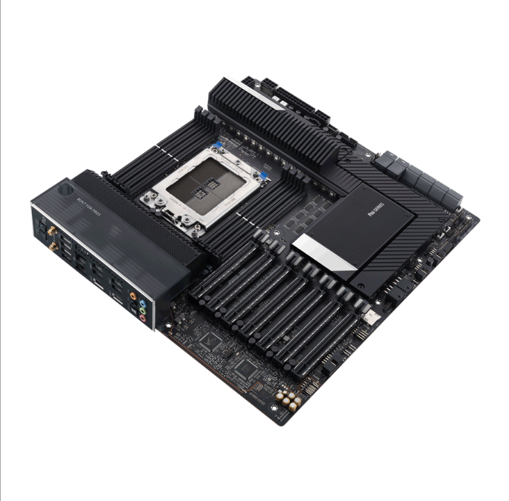 ASUS PRO WS WRX80E-SAGE SE WIFI II Motherboard - AMD WRX80 - AMD sWRX8 socket - DDR4 RAM - Extended ATX