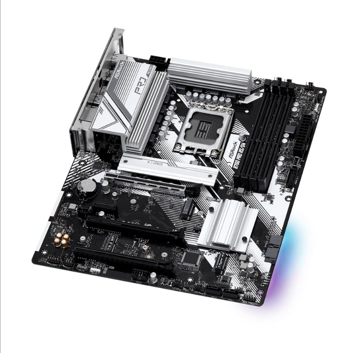 ASRock B760 PRO RS/D4 Motherboard - Intel B760 - Intel LGA1700 socket - DDR4 RAM - ATX