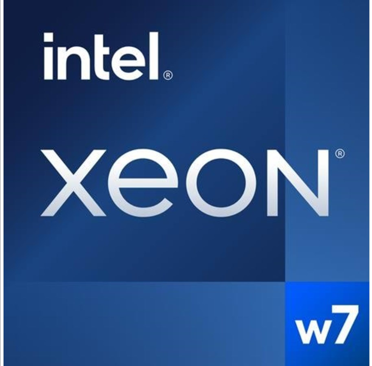 Intel Xeon W W7-2495X / 2.5 GHz processor - Box CPU - 24 cores - 2.5 GHz - Intel FCLGA4677 - Intel Boxed (with cooler)