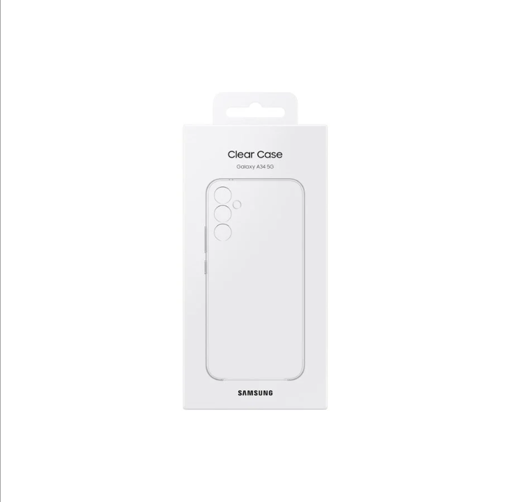 Samsung Galaxy A34 Clear Case - Transparent