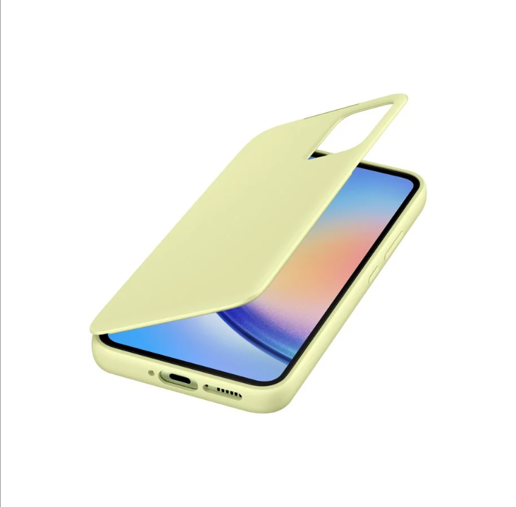 Samsung Galaxy A34 Smart View Wallet Case - Lime