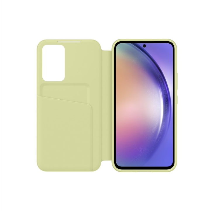 Samsung Galaxy A54 Smart View Wallet Case - Lime