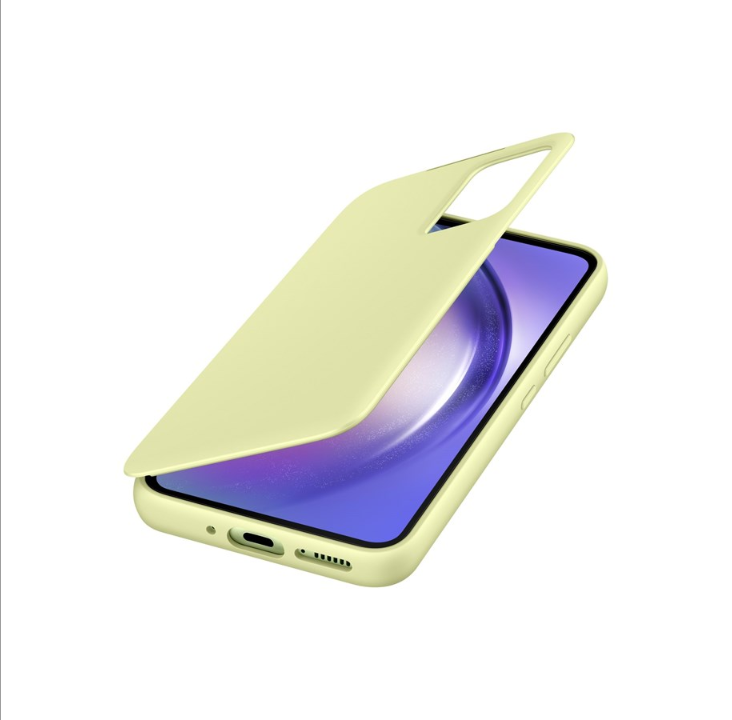 Samsung Galaxy A54 Smart View Wallet Case - Lime