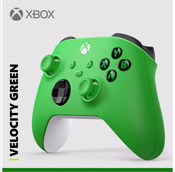 Microsoft Xbox Wireless Controller (Velocity Green) - Gamepad - Android