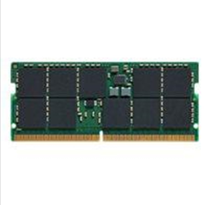 Kingston - DDR5 - module - 32 GB - SO-DIMM 262-pin - 4800 MHz - unbuffered