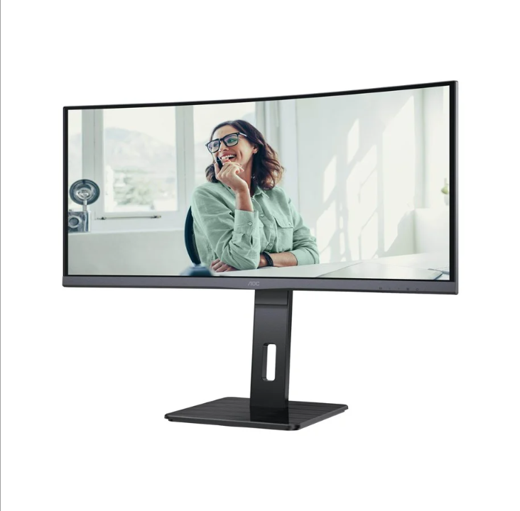 34" AOC Pro-line - 3440x1440 - 100Hz - VA - 65W USB-C - KVM Switch - 4 ms - Screen