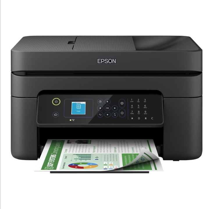 Epson WorkForce WF-2935DWF All in One Inkjet Printer Multifunction with Fax - Color - Ink