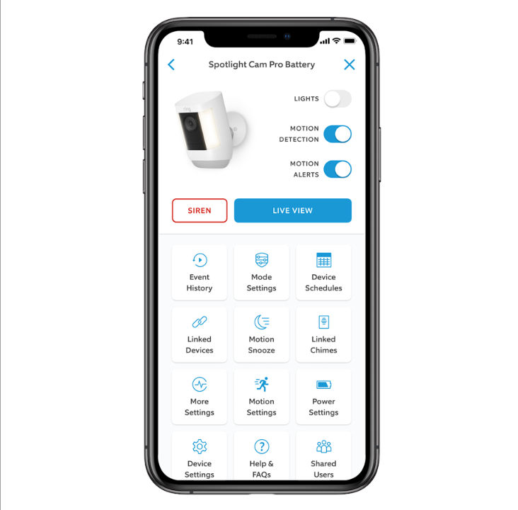 Call Spotlight Cam Pro Plug-In White