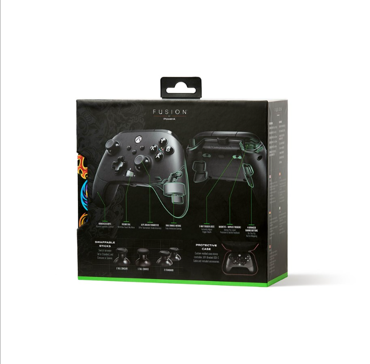 PowerA FUSION Pro 3 Wired Controller for Xbox Series X|S Black - Gamepad - Microsoft Xbox One