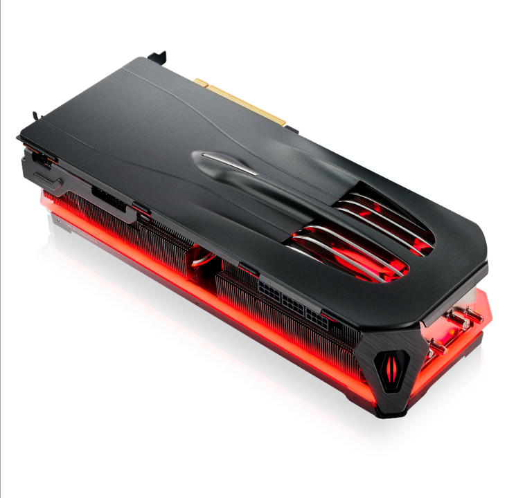 PowerColor Red Devil Skins Swappable Backplate - Intrusive. (Note: This appears to be a product name and may not require translation.) - Graphics card