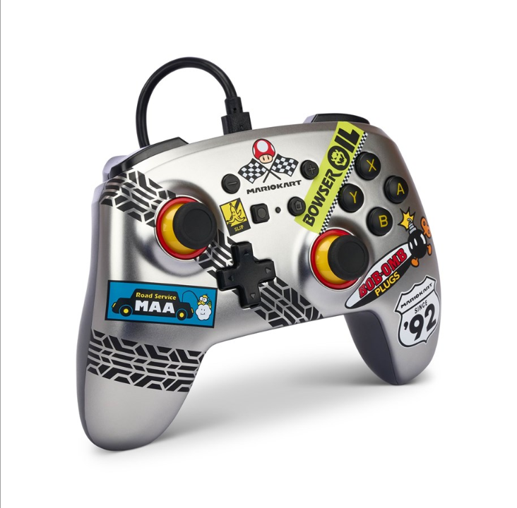 PowerA Enhanced wired controller for Nintendo Switch - Mario Kart - Gamepad - Nintendo Switch