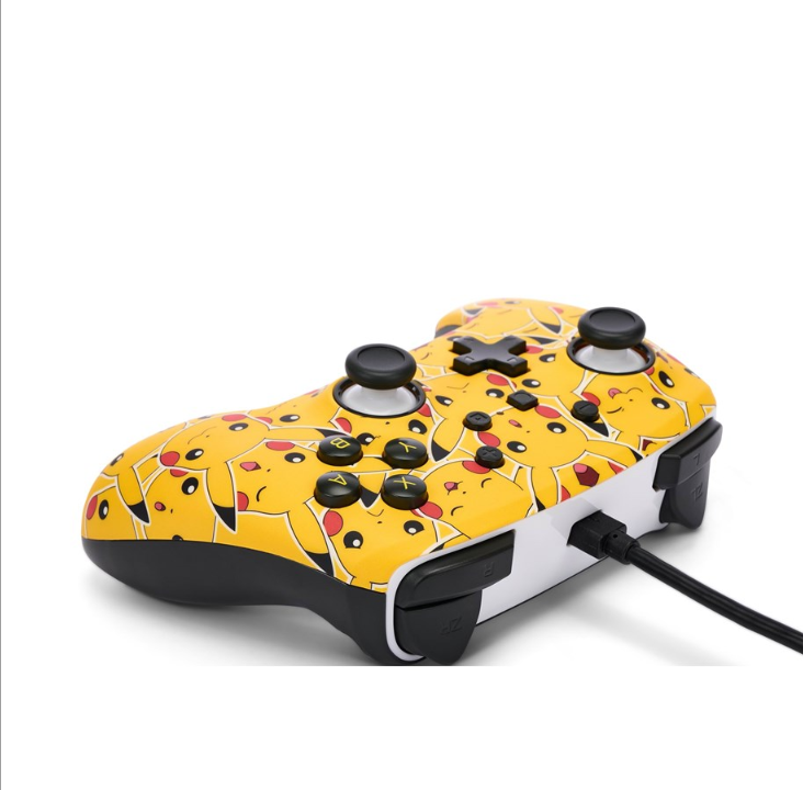 PowerA Enhanced Wired Controller for Nintendo Switch Pikachu Moods - Gamepad - Nintendo Switch