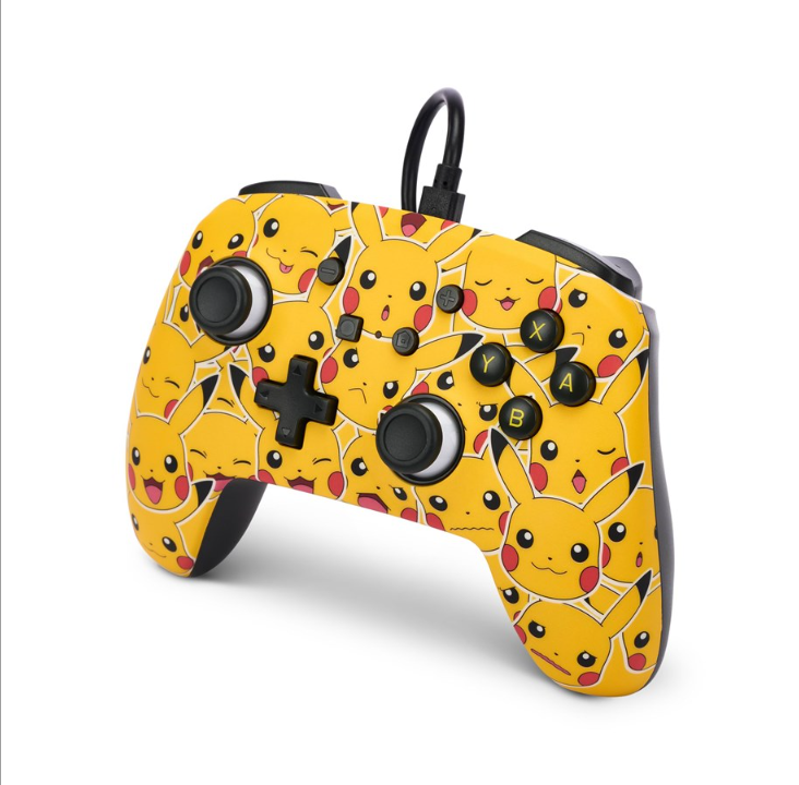 PowerA Enhanced Wired Controller for Nintendo Switch Pikachu Moods - Gamepad - Nintendo Switch