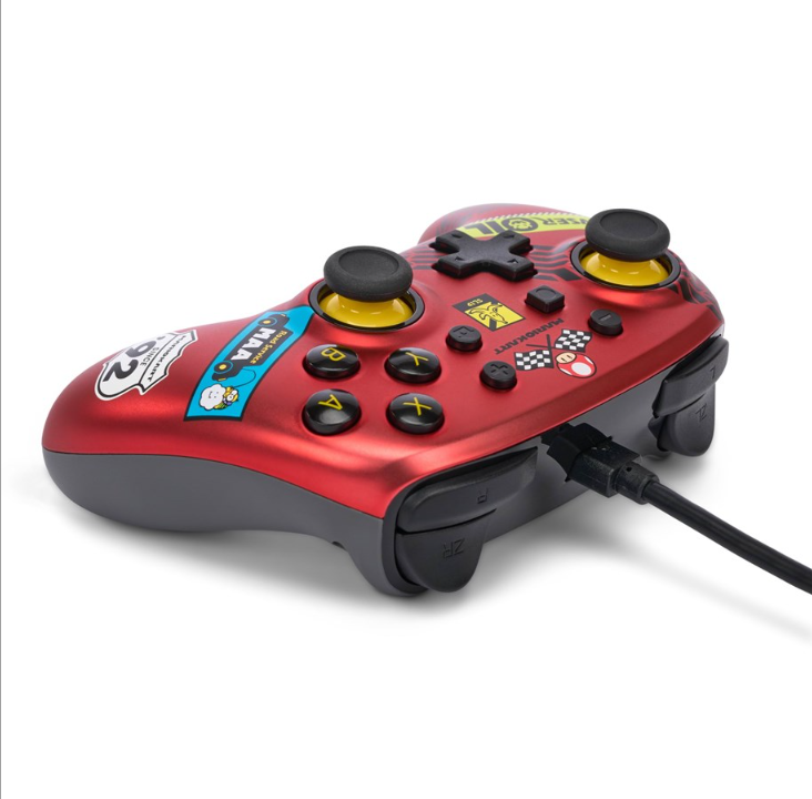 PowerA Wired Controller Nano for Nintendo Switch -Mario Kart: Racer Red - Gamepad - Nintendo Switch