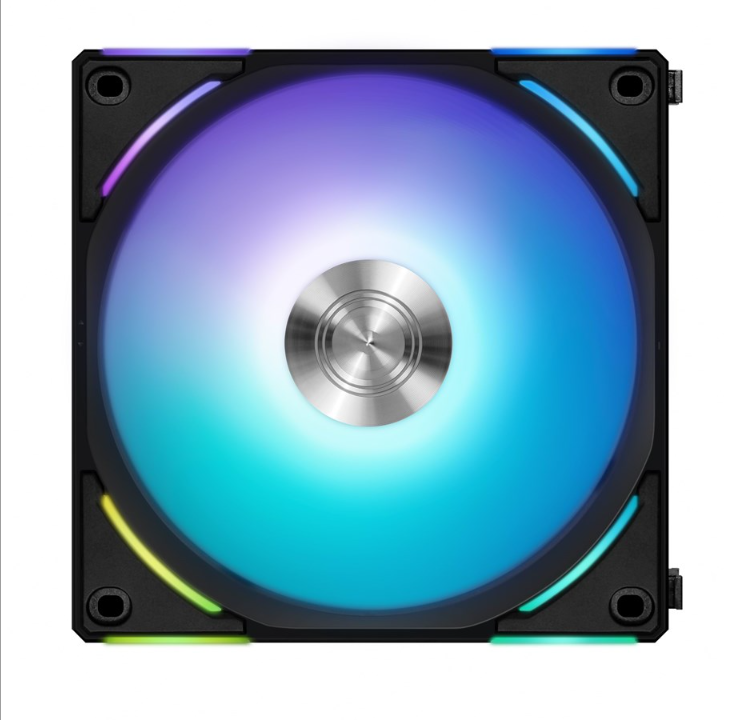 Lian Li UNI FAN AL120 V2 (3-pack) - Chassis fan - 120mm - Black with RGB LED - 29 dBA