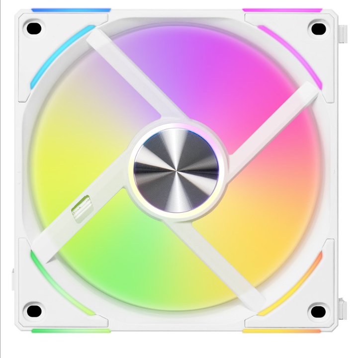 Lian Li UNI FAN AL120 V2 (3-pack) - Chassis fan - 120mm - White with RGB light - 29 dBA