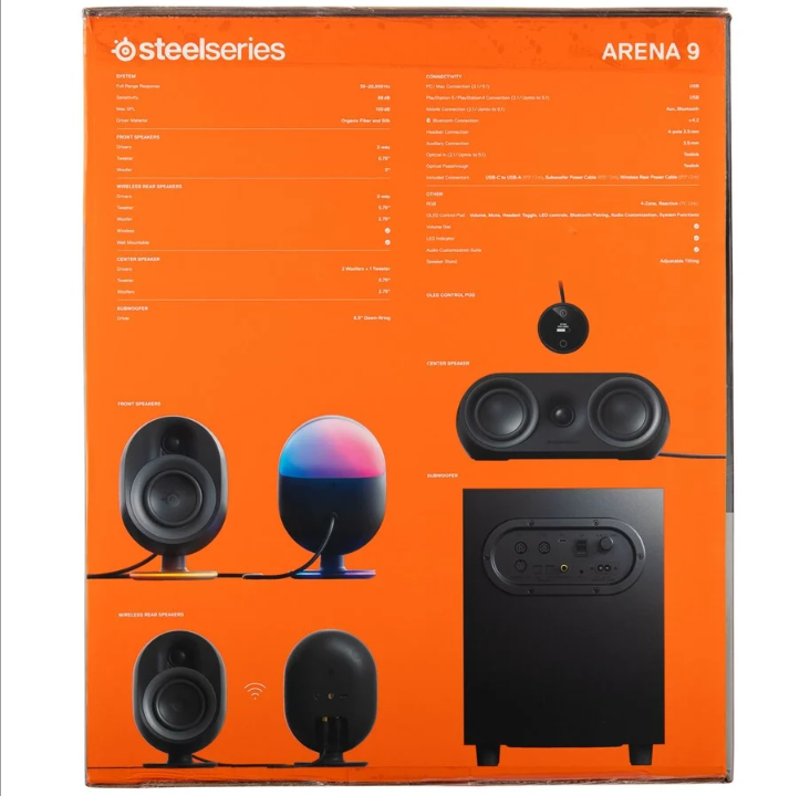 SteelSeries Arena 9 - 5.1-channel