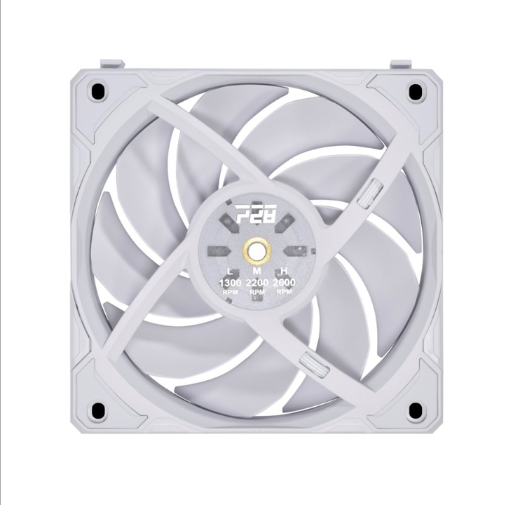 Lian Li UNI FAN P28 - Chassis fan - 120mm - White - 32 dBA