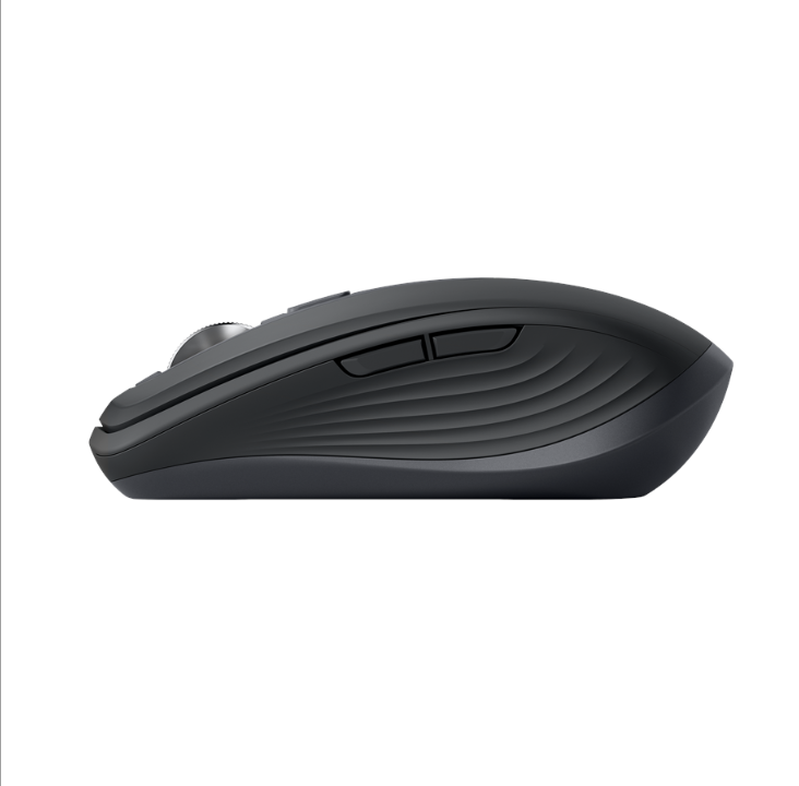 Logitech MX Anywhere 3S - 石墨色 - 鼠标 - 光学 - 6 个按钮 - 黑色