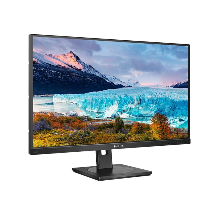 27" Philips S-line 273S1 - 1920x1080 - 75Hz - IPS - RJ45 - 65W USB HUB - 4 ms - Screen