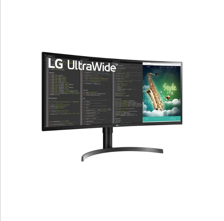 35" LG UltraWide 35WN75CP-B - 3440x1440 - 100Hz - VA - HDR10 - 94W USB-C - 5 ms - Screen