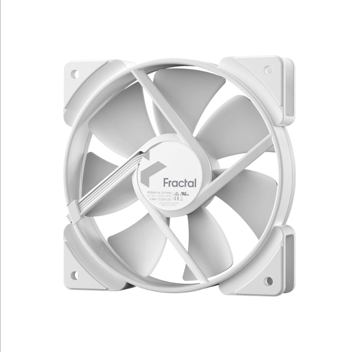 Fractal Design Prisma AL-12 - Chassis fan - 120mm - White