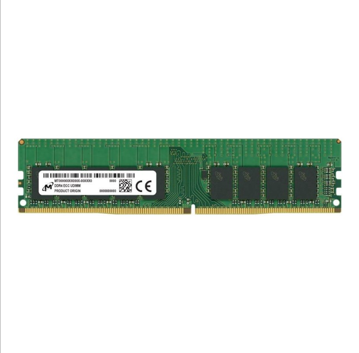 Crucial Micron - DDR4 - module - 16 GB - DIMM 288-pin - 3200 MHz / PC4-25600 - unbuffered