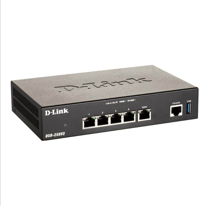 D-Link DSR-250V2 - router - desktop - Router