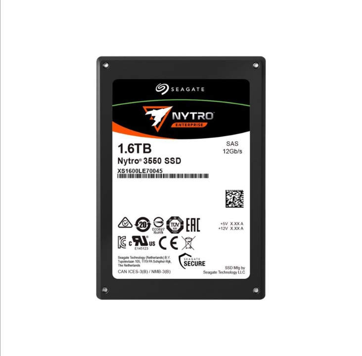 Seagate Nytro 3550 XS1600LE70045 - SSD - Mixed Workloads - 1.6 TB - SAS 12Gb/s