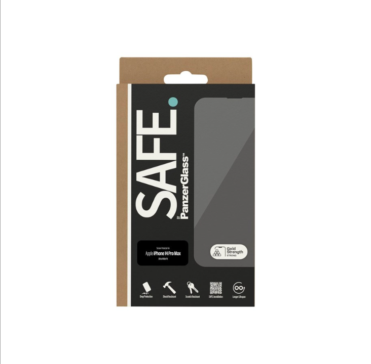 PanzerGlass SAFE. by - screen protector for mobile phone - ultra-wide fit