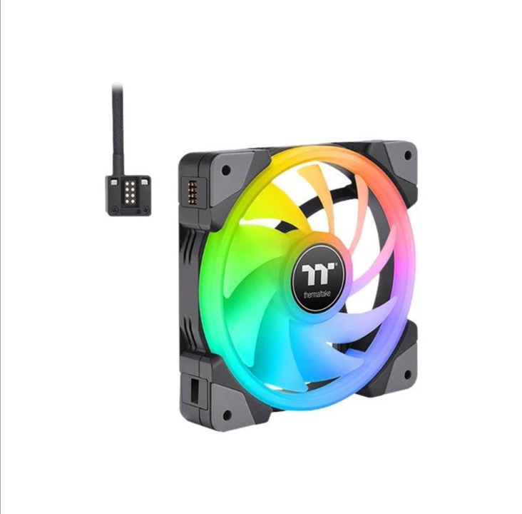 Thermaltake SWAFAN EX14 RGB - مروحة شاسيه - 140 ملم - أسود