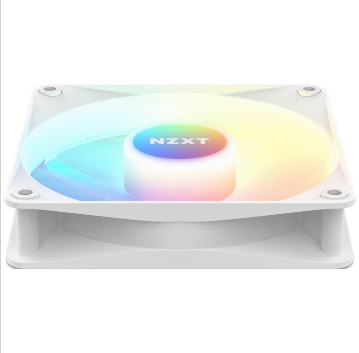 NZXT F120 RGB Core - White - Chassis fan - 120mm - White with RGB light - 34 dBA