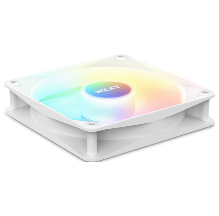 NZXT F120 RGB Core - White - Chassis fan - 120mm - White with RGB light - 34 dBA