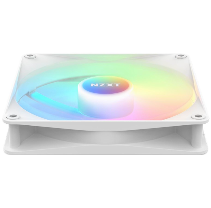 NZXT F140 RGB Core 2-pack & RGB Controller - White - Chassis fan - 140mm - White with RGB light - 35 dBA