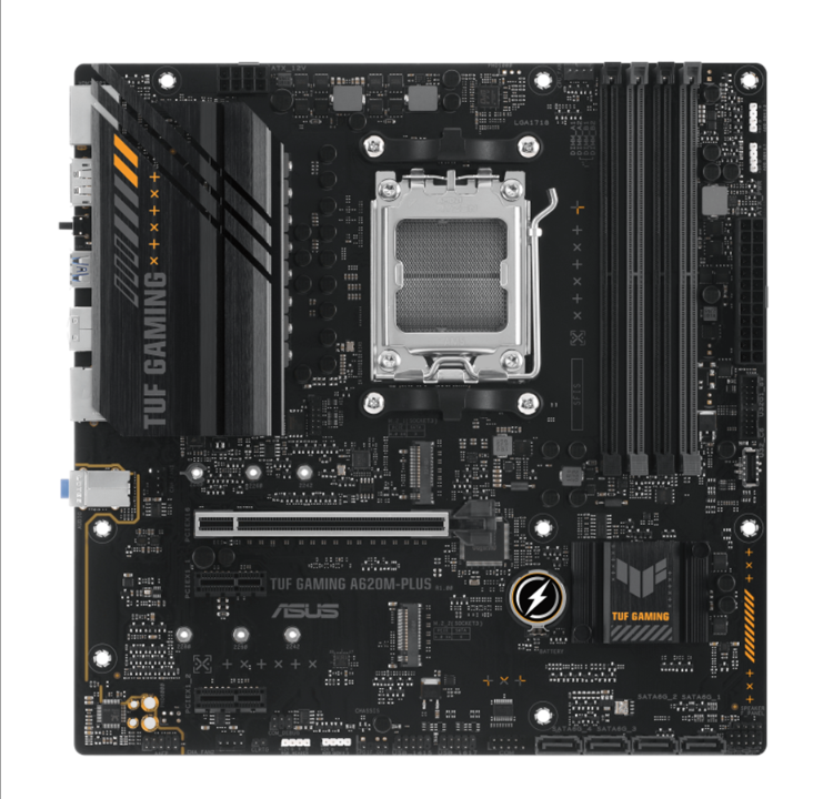 华硕 TUF GAMING A620M-PLUS 主板 - AMD A620 - AMD AM5 插槽 - DDR5 内存 - Micro-ATX