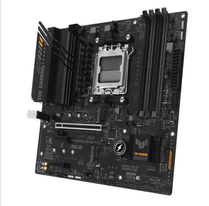 华硕 TUF GAMING A620M-PLUS 主板 - AMD A620 - AMD AM5 插槽 - DDR5 内存 - Micro-ATX