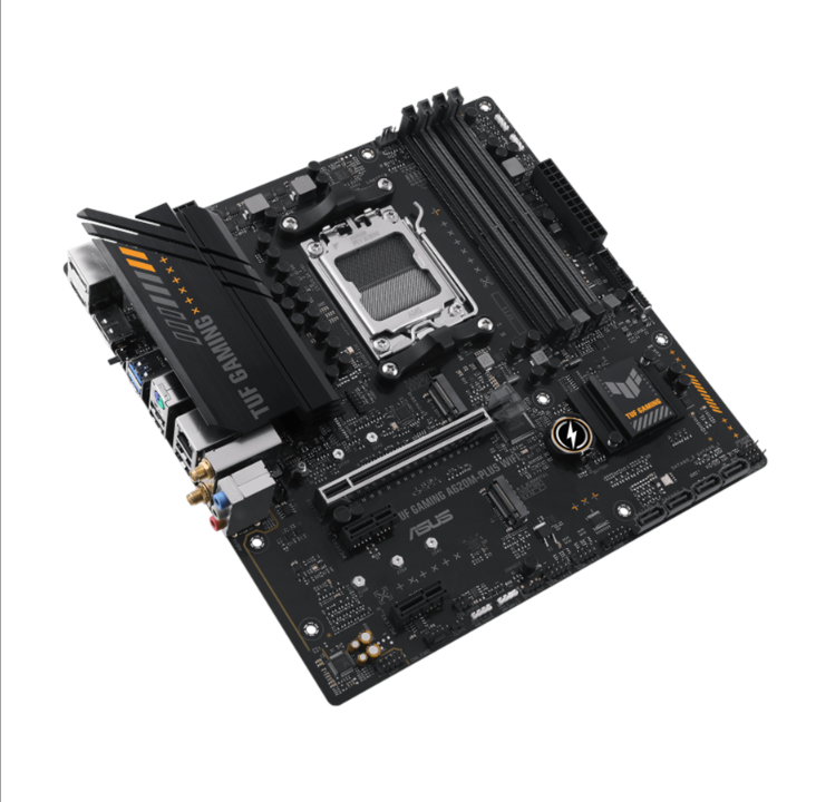 ASUS TUF GAMING A620M-PLUS WIFI Motherboard - AMD A620 - AMD AM5 socket - DDR5 RAM - Micro-ATX