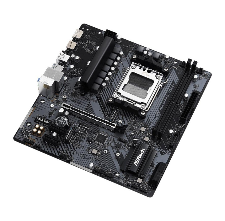 ASRock A620M-HDV/M.2+ Motherboard - AMD A620 - AMD AM5 socket - DDR5 RAM - Micro-ATX