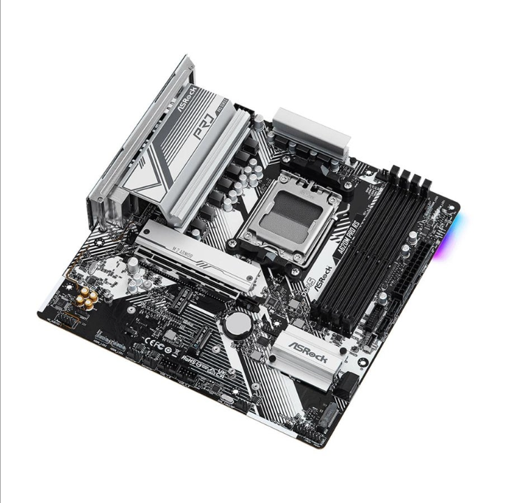 ASRock A620M PRO RS Motherboard - AMD A620 - AMD AM5 socket - DDR5 RAM - Micro-ATX